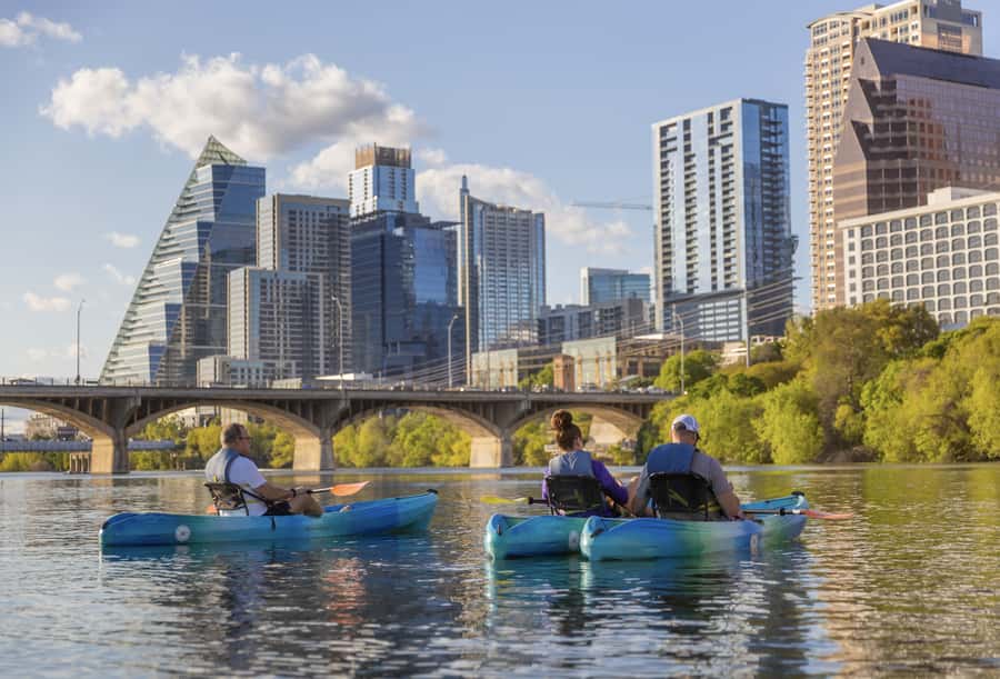 Austin: Downtown Skyline Kayaking Tour - Downtown Austin Skyline and Congress Avenue Bridge Views From the Water