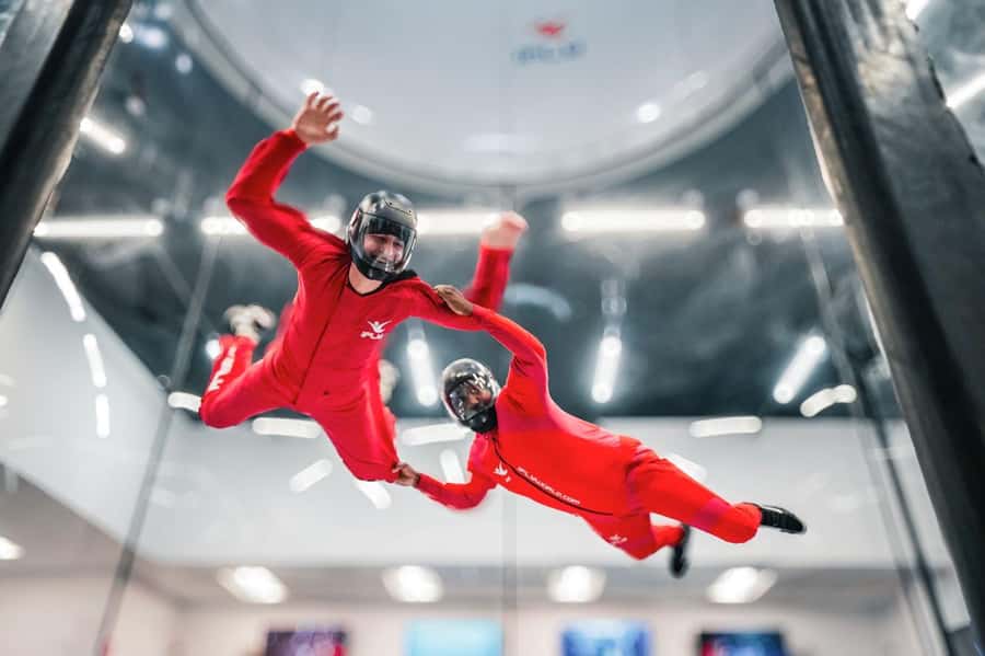 Austin iFLY Skydiving Simulator with Instructor and Gear - The Training Part: Learning Body Positions for Real Control