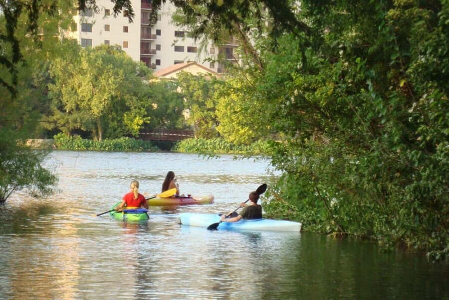 Austin: Kayak and Canoe Rental on Lady Bird Lake - The vibe: friendly staff, but check for closures