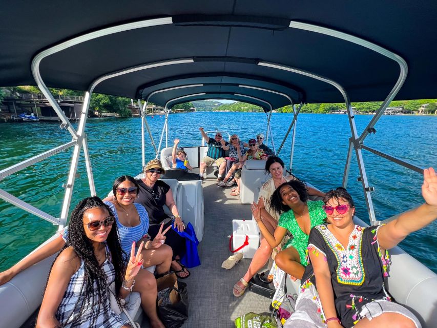 Austin: Lake Austin Scenic Guided Boat Tour - Full Sun Shade - What’s included, what you’ll handle yourself, and the rules on board