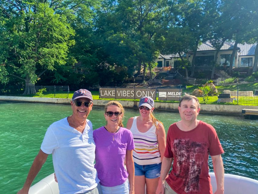 Austin: Lake Austin Scenic Guided Boat Tour - Full Sun Shade - Where you start at Loop 360 and how the meeting feels