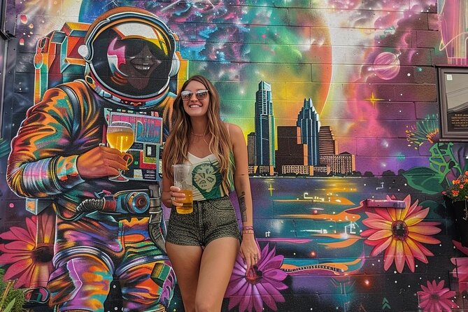 Austin Mural and Instagram Tour by Electric Pedicab - East 6th Street: the mural heart of Austin