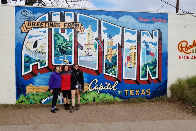 Austin Mural Selfie Tour by Pedicab - Stop 1: I Love You So Much Mural