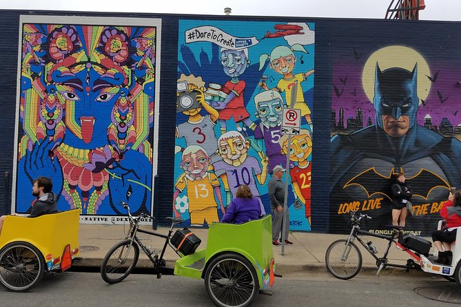 Austin Mural Selfie Tour by Pedicab - More than three stops: where the “over 20 murals” shines