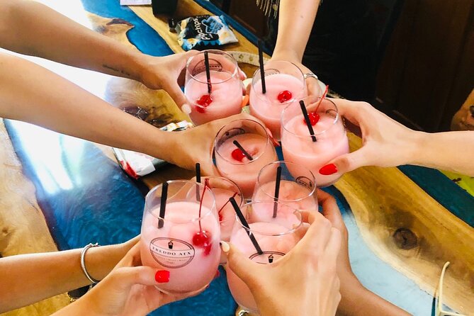 Austin Murals & Mimosas Roofless Party Bus Tour - Freddo ATX: coffee and optional mimosas mid-tour