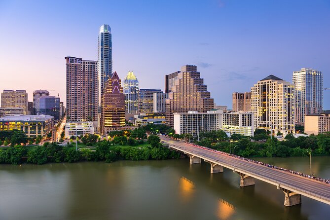 Austin Self-Guided Driving & Walking Audio Tour Guide - Where it starts and ends: Mount Bonnell to Congress Ave, plus timing to expect