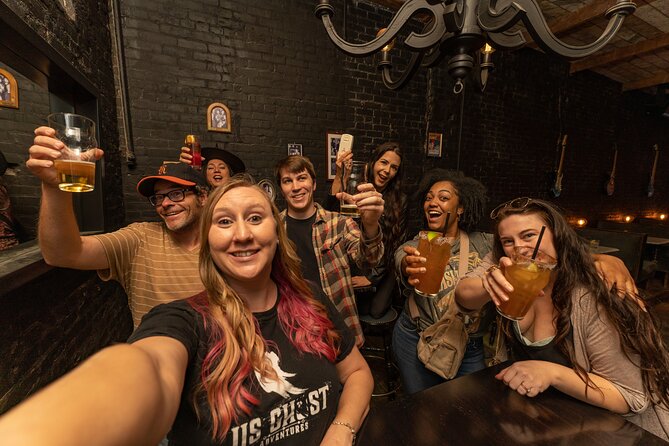 Austin Spirits & Spirits Haunted Pub Crawl - Stop 1: The Driskill Bar for hotel hauntings and a built-in drink break