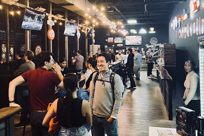 Axe Throwing Experience in Austin Texas - The full bar turns it into a real Austin night