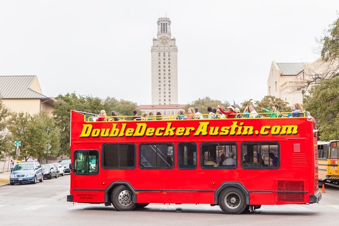 Double Decker Austin Single Loop Sightseeing Tour - Texas Governor’s Mansion and the LBJ Library Stop: Two Layers of Leadership