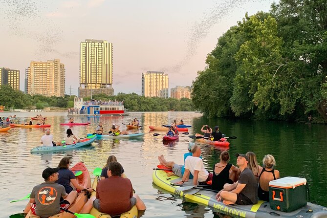 Downtown Austin Giant Paddleboard Sunset Tour with Bats - Downtown Austin Before Sunset: Getting Good Views Without the Crowds