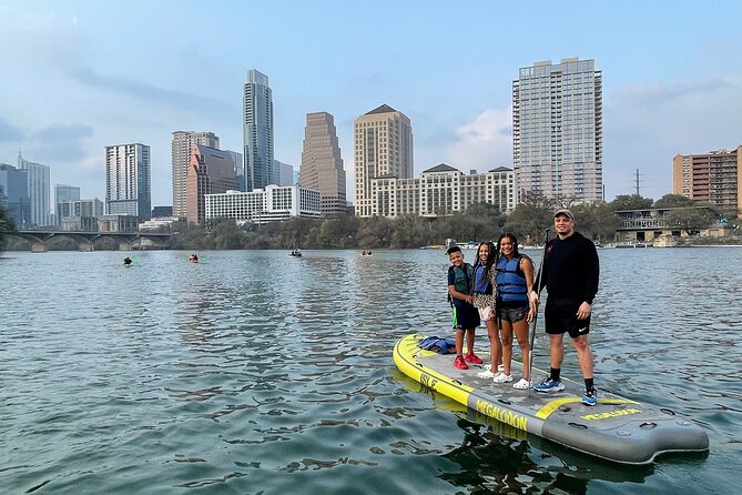 Downtown Austin Giant Paddleboard Sunset Tour with Bats - Family-Friendly Giant Boards: Why This Works for Mixed Groups