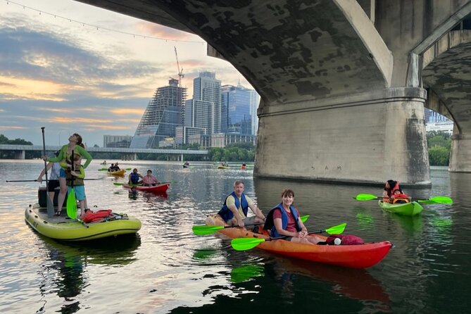 Downtown Austin Sunset Kayak Tour with 1.5 Million Bats - Night paddling reality check: lights, visibility, and lake debris