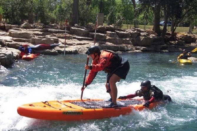 Guided Stand Up Paddleboard Tour of San Marcos River - Meet at 602 I-35, then get on board with Alamo Adventures