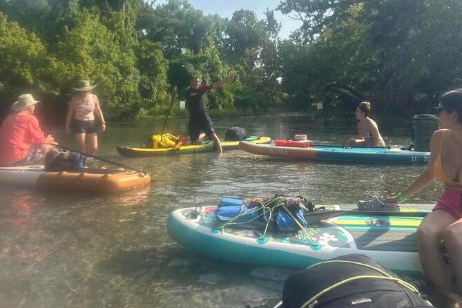 Guided Stand Up Paddleboard Tour of San Marcos River - Gear is included: you travel lighter and waste less time