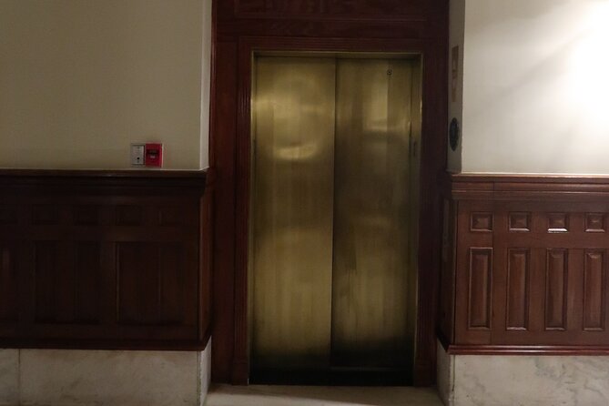 Ha Ha Haunted Austin Walking Ghost Tour - Driskill Hotel finale: elevators, portraits, and jilted brides