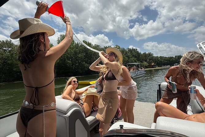 Lake Austin Gone Wild- #1 Single Decker Pontoon in Austin. BYOB - Scenic lake cruise: hill country views, celebrity estates, and big-photo stops
