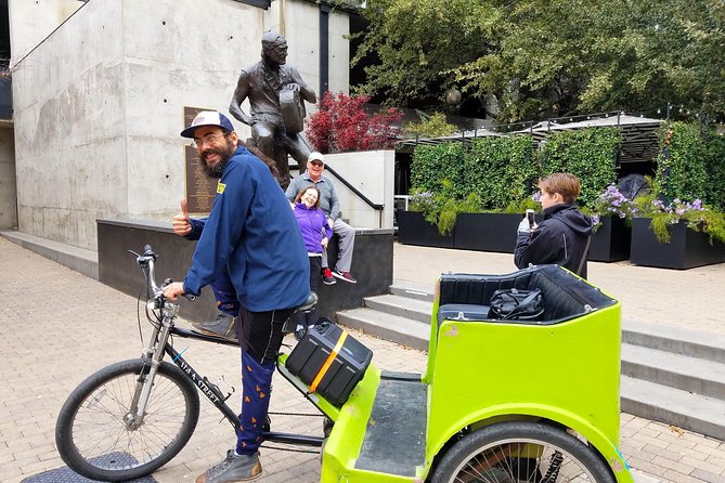 Live Music Capital of the World Pedicab Tour - The route: Willie Nelson, Stevie Ray Vaughan, Antone’s, and ACL Live