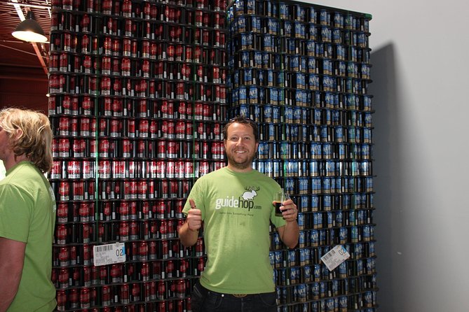 Private Austin Brewery Tour by Pedicab with All-Inclusive Beer Flight Option - Stop 3 at 417 Red River St for Hops and Grain: six beers on tap and dog-treat fun
