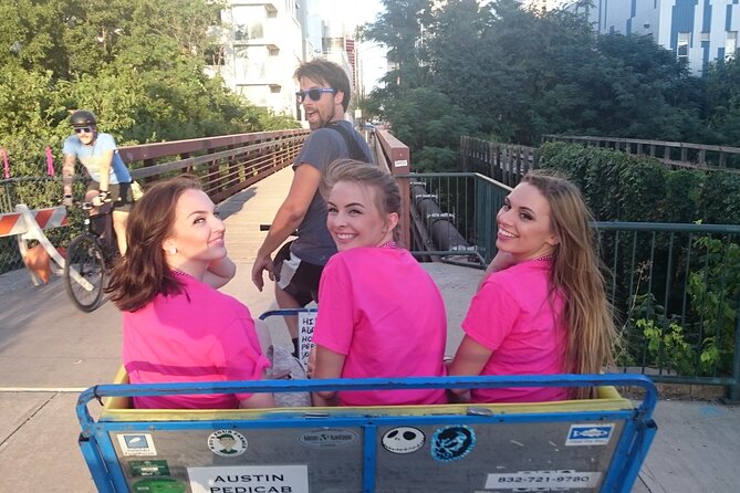 Private Half-Hour Pedicab City Tour of Austin - Lady Bird Lake: Colorado River Dam Logic and Waterfront Views Fast