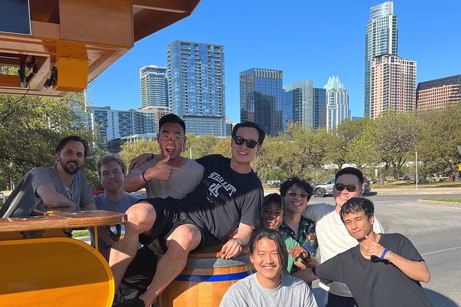 Public Pedal Pub Tour in Austin - The ATX Sign Photo Stop: Quick, Iconic, and Low Effort