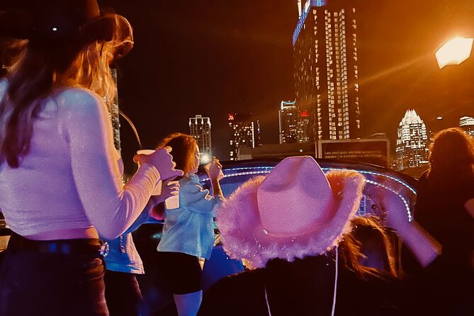 Roofless Party Bus Tour in Downtown Austin - Onboard Vibes: Sound System, Dance Floor, and LED Lighting