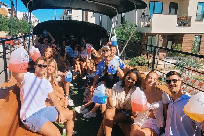 Roofless Party Bus Tour in Downtown Austin - UT Campus Area: The Forty Acres in a Nutshell
