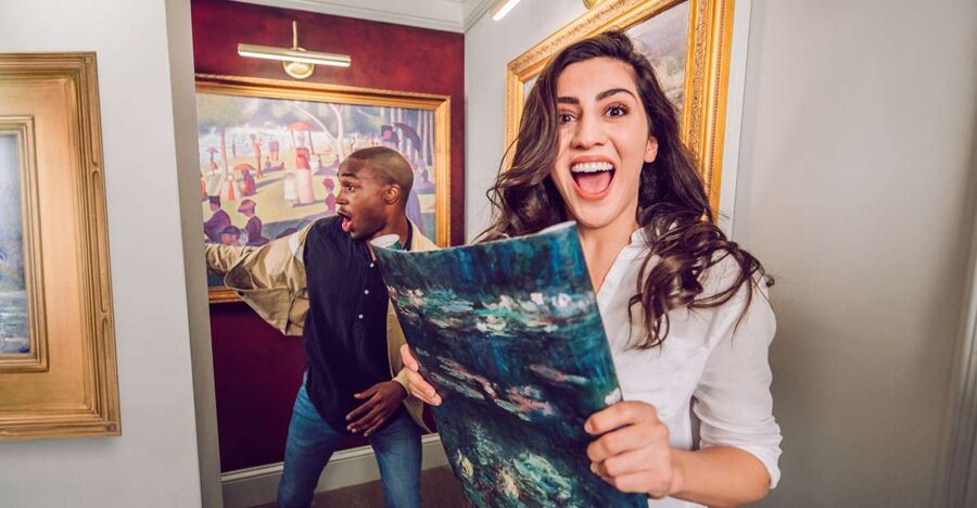 The Escape Game: Epic 60-Minute Adventures in Austin - Finding 405 Red River Street and starting with your game guide